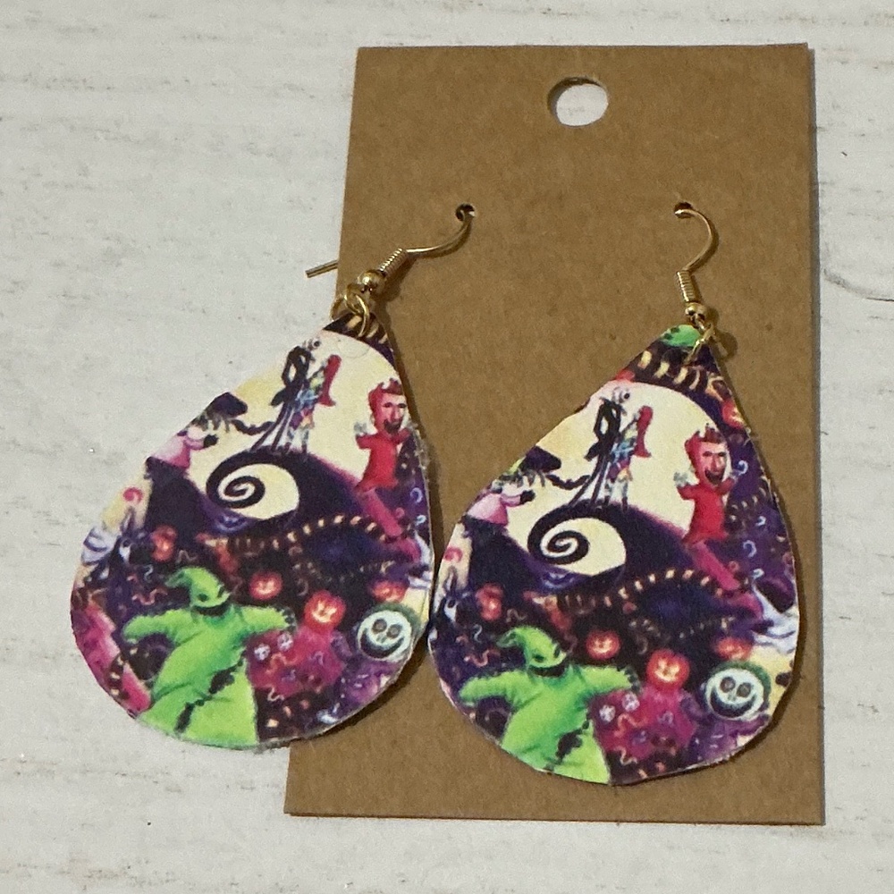 Nightmare before Christmas earrings set